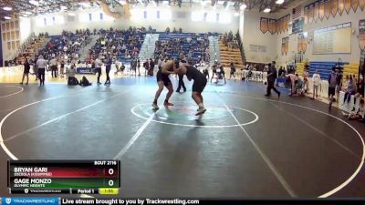 182 Blue Round 3 - Gage Monzo, Olympic Heights vs Bryan Gari, Osceola (Kissimmee)