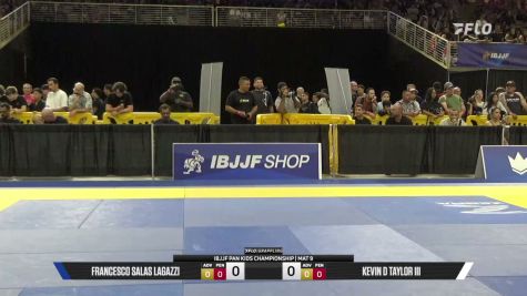 Kevin D Taylor III vs Francesco Salas Lagazzi 2026 Pan Kids Jiu-Jitsu IBJJF Championship