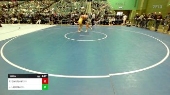 185 lbs Quarterfinal - Ylyana Sandoval, Crook County vs Jordynn LeBeau, Eagle