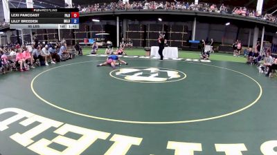 95 lbs Lexi Pancoast, Pennsylvania Blue vs Lilly Breeden, Missouri Blue