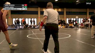 149 lbs Consolation - Aden Valencia, Stanford vs Kaleb Larkin, Arizona State