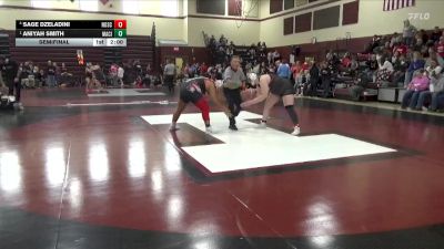 235 lbs Semifinal - Aniyah Smith, Mason City vs Sage Dzeladini, North Scott