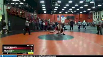 160 lbs Quarterfinal - Paul Kadlec, LOCKPORT (Twp) vs Tommy Boland, Chicago (MARIST)