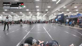 126 lbs Round 6 (10 Team) - Adam Khan, Savage WA White vs Owen Shelley, Maryland Mallets