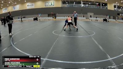 76 lbs 5th Place Match - Kane Houchins, Richmond Wrestling Club vs Mike Sargsyan, LWC