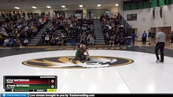 133 lbs Quarterfinal - Kyle Waterman, Drexel vs Ethan Rotondo, Cal Poly