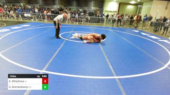 170 lbs Round Of 128 - Solo Mthethwa, VA vs Gaven Bremenkamp, MO