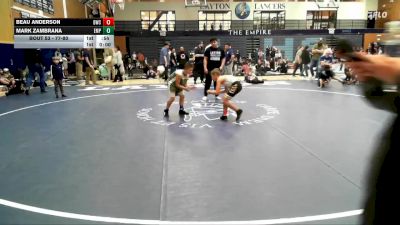 77-80 lbs Round 1 - Beau Anderson, Davis Wrestling Club vs Mark Zambrana, Empire