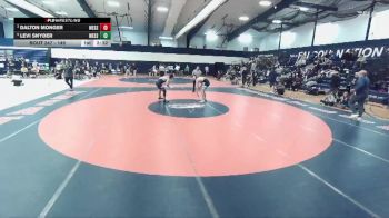 149 lbs Cons. Semi - Levi Snyder, Messiah vs Dalton Monger, Messiah