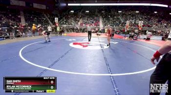 4A-106 lbs Semifinal - Rylan McCormick, Thunder Basin High School vs Sam Smith, Central