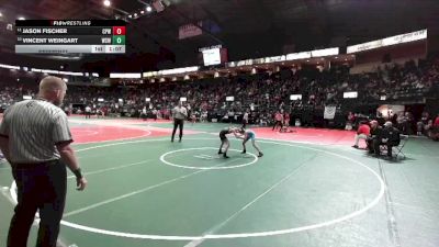 80 lbs Semifinal - Jason Fischer, CPWA vs Vincent Weingart, WSW1