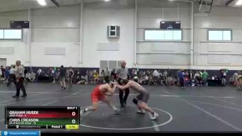 126 lbs Round 1 (4 Team) - Graham Husek, Ohio Titan vs Chris Creason, 84 Athletes Gold