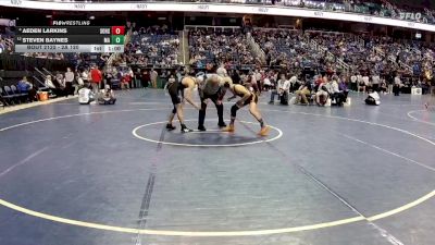 2A 120 lbs Cons. Round 1 - Steven Baynes, Maiden High School vs Aeden Larkins, Southwest Onslow High School