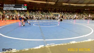 73 lbs Consi Of 8 #2 - Paxton Fellows, F-5 Grappling vs Hudson Burns, Sebolt Wrestling Academy