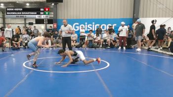 109 lbs Rr Rnd 5 - Derik Kiefer, Roundtree Wrestling Academy - BHS vs Maximillian Shvartsman, DoughBoy WC - BHS