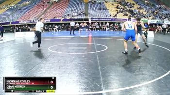 197 lbs Quarters & 1st Wb (16 Team) - Dean Hetrick, Tiffin vs Nicholas Copley, Glenville State University