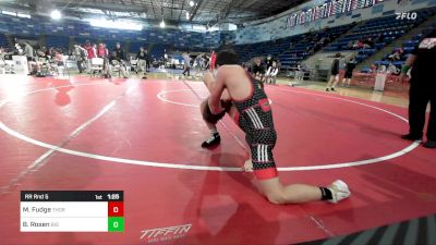 120-C lbs Rr Rnd 5 - Michael Fudge, Thoroughbred Wrestling Academy (TWA) vs Benjamin Rosen, Big Game Wrestling Club