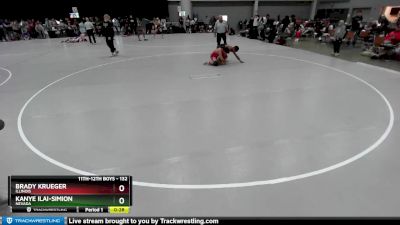 132 lbs Cons. Round 3 - Kanye Ilai-simion, Nevada vs Brady Krueger, Illinois