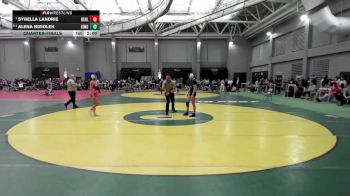 114 lbs Quarterfinal - Sybella Landrie, Berlin vs Alena Niziolek, Simsbury