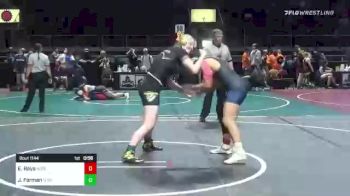 155 lbs 3rd Place - Emerald Raya, Adrenaline vs Johanna Forman, Threshold WC