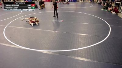 14U - 88 lbs Semis - Lucas Stevens, MN Elite Wrestling Club vs Tucker Lueck, Princeton Wrestling