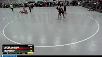 126 lbs Cons. Round 7 - Hunter Jacobsen, MWC Wrestling Academy vs Brian Davis Ii, The Best Wrestler