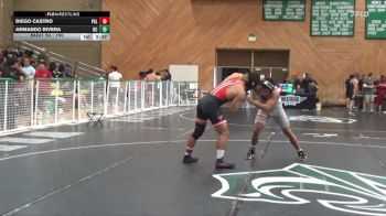 165 lbs Cons. Round 2 - Diego Castro, Palomar College vs Armando Rivera, Bakersfield College