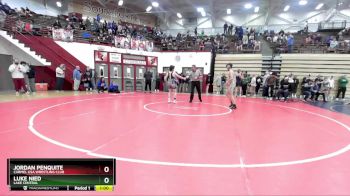 106 lbs Cons. Round 3 - Luke Nied, Lake Central vs Jordan Penquite, Carmel USA Wrestling Club