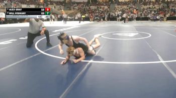 132-2A/1A Cons. Round 1 - Will Stewart, Huntingtown vs Alex Gray, Bel Air