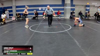 80 lbs Round 2 (8 Team) - Chase Congdon, NOVA WC vs John Yokay, MD Maniacs