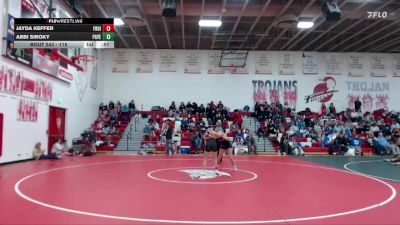 115 lbs Cons. Round 3 - Abbi Siroky, Payette vs Jayda Keffer, Fruitland