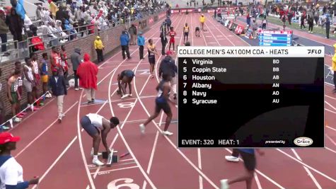Men's 4x100m Relay Event 320 - Championship of America, Prelims 1
