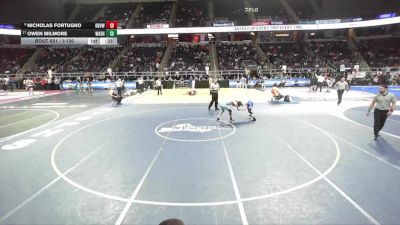 I-126 lbs Cons. Round 3 - Nicholas Fortugno, Briarcliff/Byram Hills/Valhalla/Westlake vs Owen Milmore, Washingtonville