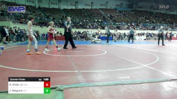 88 lbs Quarterfinal - Barry Ritter Jr, Coweta vs Jack Maguire, Chandler Takedown Club