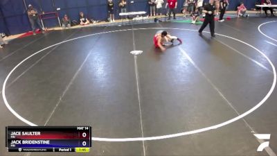 132 lbs Cons. Round 4 - Jace Saulter, MN vs Jack Bridenstine, MN