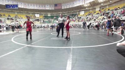 95 lbs Rr Rnd 5 - Connor Strope, Fayetteville Wild Hog Wrestling vs Liam Ramirez, Cyclone Youth Wrestling