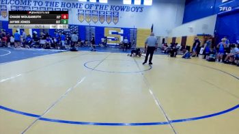 113 lbs Round 4 (8 Team) - Jayme Jones, The Outsiders vs Chase Wolgamuth, Alpha WC