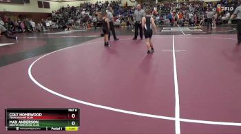 PW-16 lbs Quarterfinal - Max Anderson, Denver Wrestling Club vs Colt Homewood, Team USA Mat Club