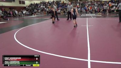 PW-16 lbs Quarterfinal - Max Anderson, Denver Wrestling Club vs Colt Homewood, Team USA Mat Club