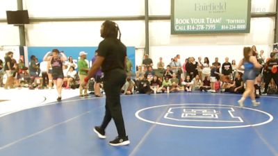 76 kg Semifinal - Enerlen Davaajav, Virginia Team Predator - W vs Manali Braich, Cordoba Trained - W