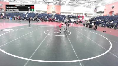 125 lbs Semifinal - Brett Stanley, John Carroll vs Chris Hong, Wesleyan (CT)
