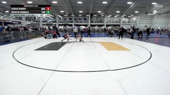 118 lbs Semifinal - Logan Barry, Mayo Quanchi WC vs Zephyr Kimball, Team Tugman