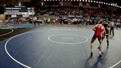 D 1 126 lbs Champ. Round 2 - Lucas Ocmond, Baton Rouge vs Ryder Rousselle, Brother Martin