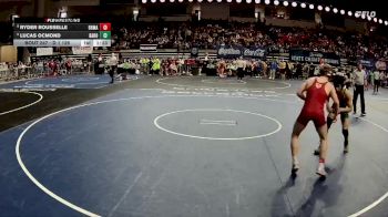 D 1 126 lbs Champ. Round 2 - Lucas Ocmond, Baton Rouge vs Ryder Rousselle, Brother Martin