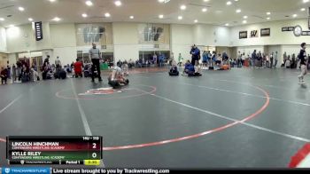 110 lbs 1st Place Match - Lincoln Hinchman, Contenders Wrestling Academy vs Kylle Riley, Contenders Wrestling Academy