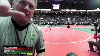 90 lbs Champ. Round 1 - Kellan Walters, Unattached vs Cooper Luck, PBG1