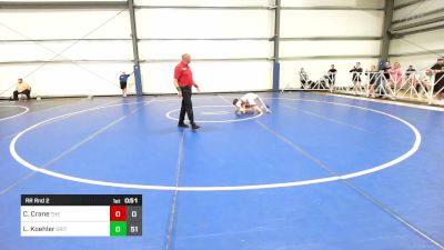 100 lbs Rr Rnd 2 - Coy Crane, The Stable vs Lucas Koehler, Grit Mat Club Blue
