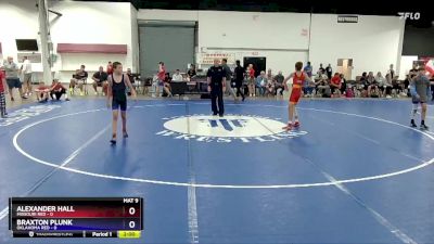 83 lbs Round 2 (8 Team) - Alexander Hall, Missouri Red vs Braxton Plunk, Oklahoma Red