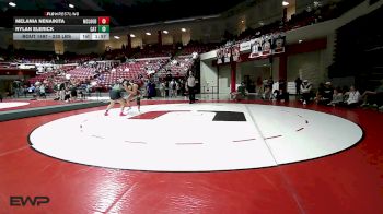 235 lbs Rr Rnd 3 - Melania Nenaikita, Mcloud HS Girls vs Rylan Elerick, Catoosa High School Girls