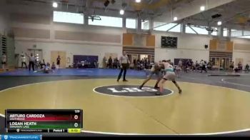 120 lbs Cons. Round 2 - Logan Heath, Spanaway Lake vs Arturo Cardoza, Southridge